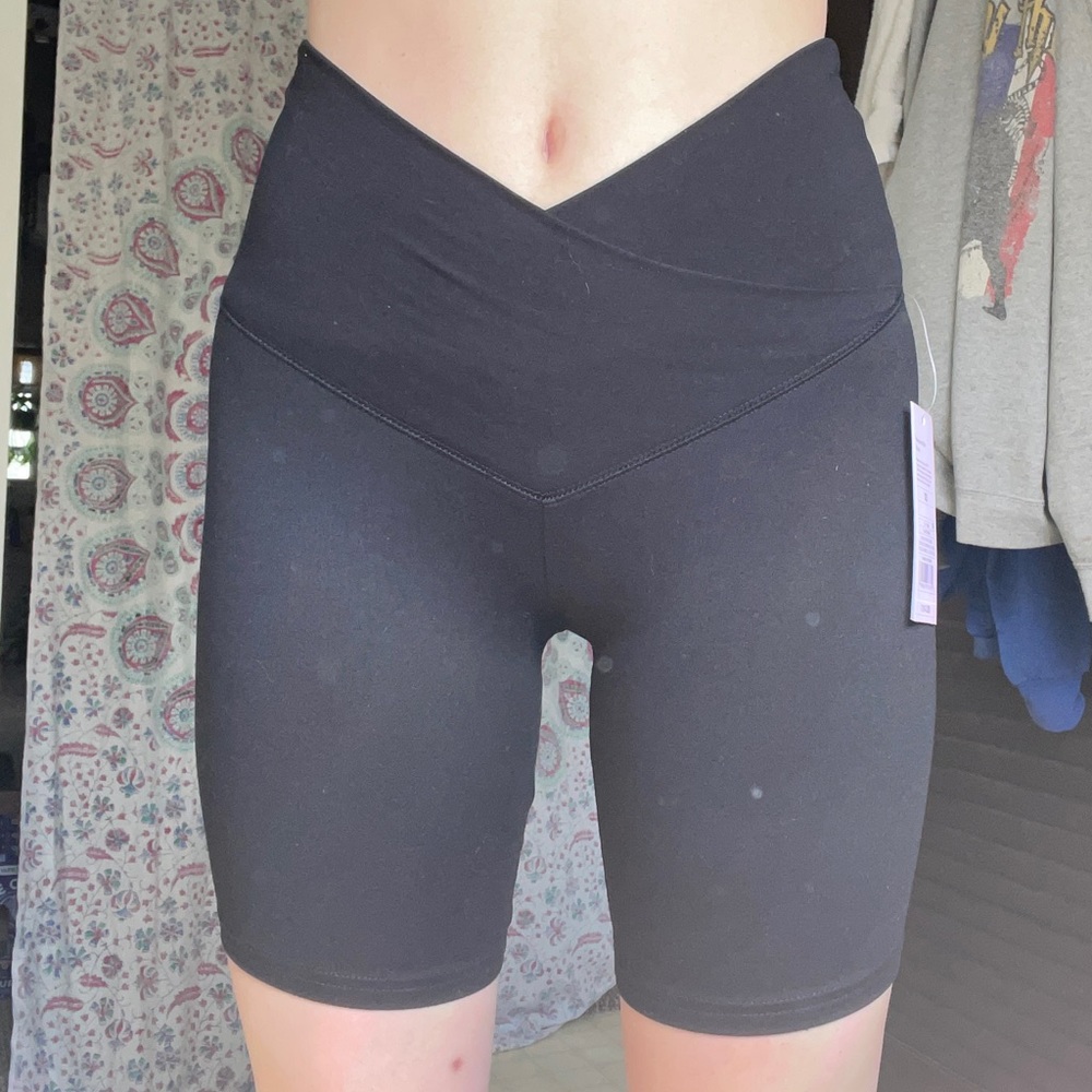 Wild Fable Cross Waist Biker Shorts